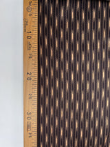 Polyester Sateen Printed Brown Beige