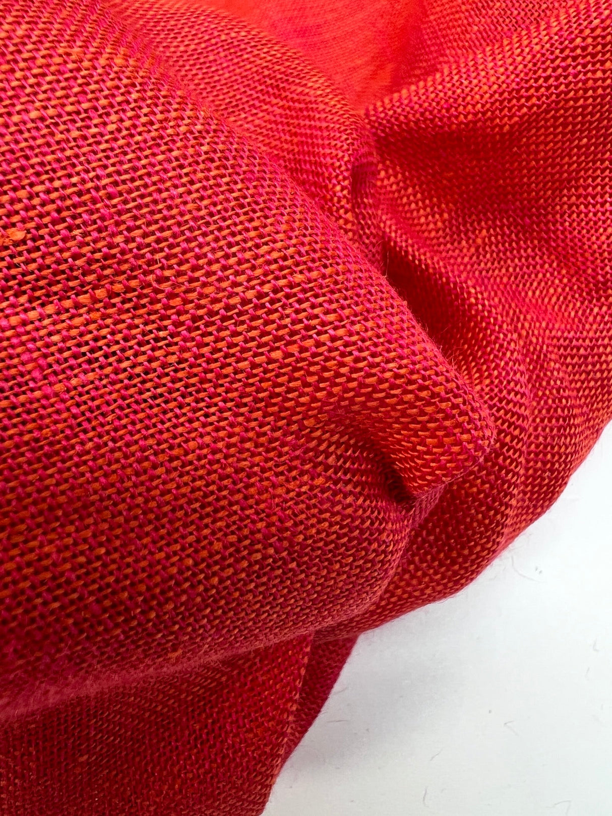 Linen Viscose Changeant Melange Fabric