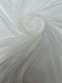 Polyamide Mesh White Stretch