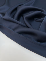 Acetate Stretch Fabric Blue Plain