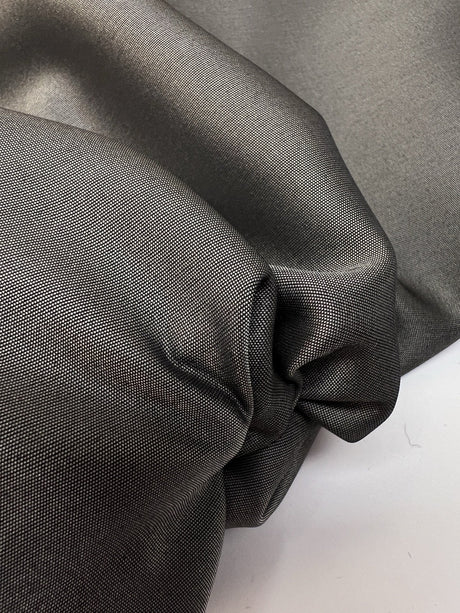 Wool Blend Fabric Silver Gray