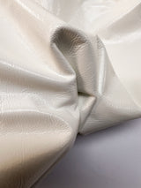 Stretch Leather White Shades