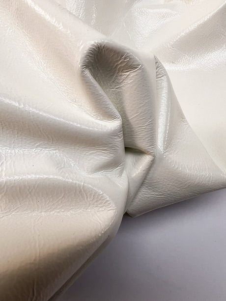 Stretch Leather White Shades