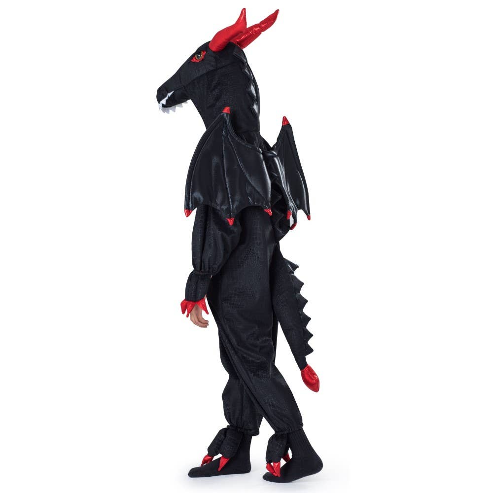 Dress Up America Black Dragon Costume For Kids
