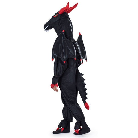 Dress Up America Black Dragon Costume For Kids