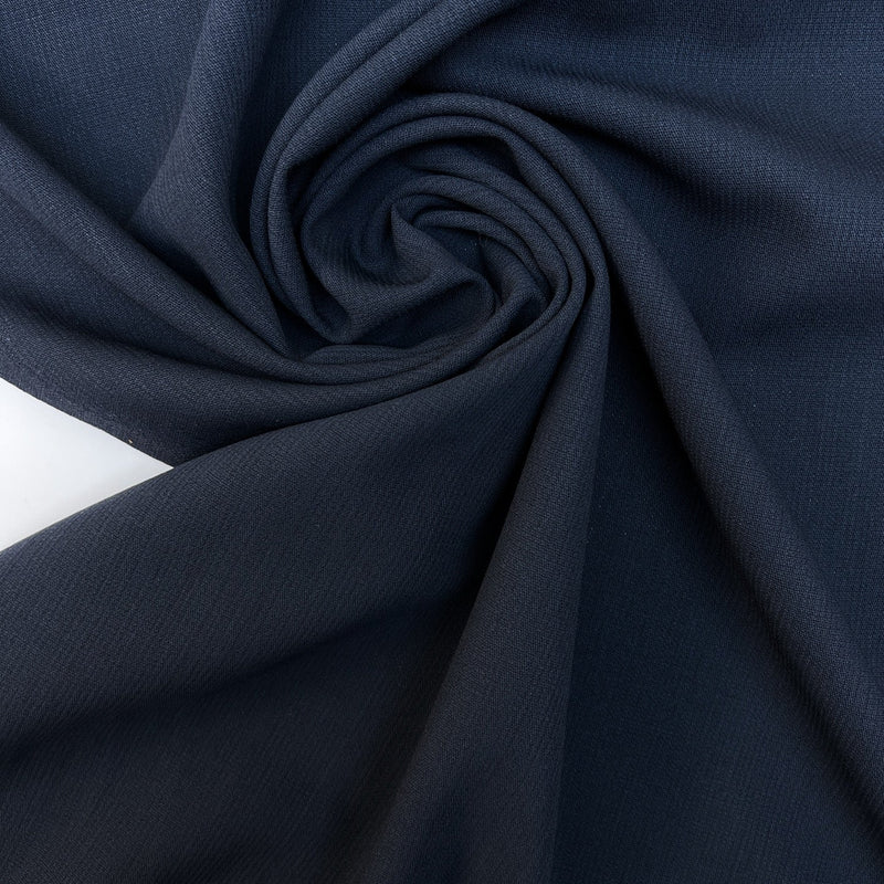 Wool Crepe Blue Shades