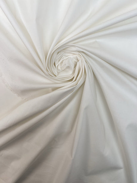 Cotton Viscose Stretch Shirt Fabric White Shades