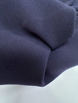 Polyester Piqué Purple-Blue Stretch Fabric