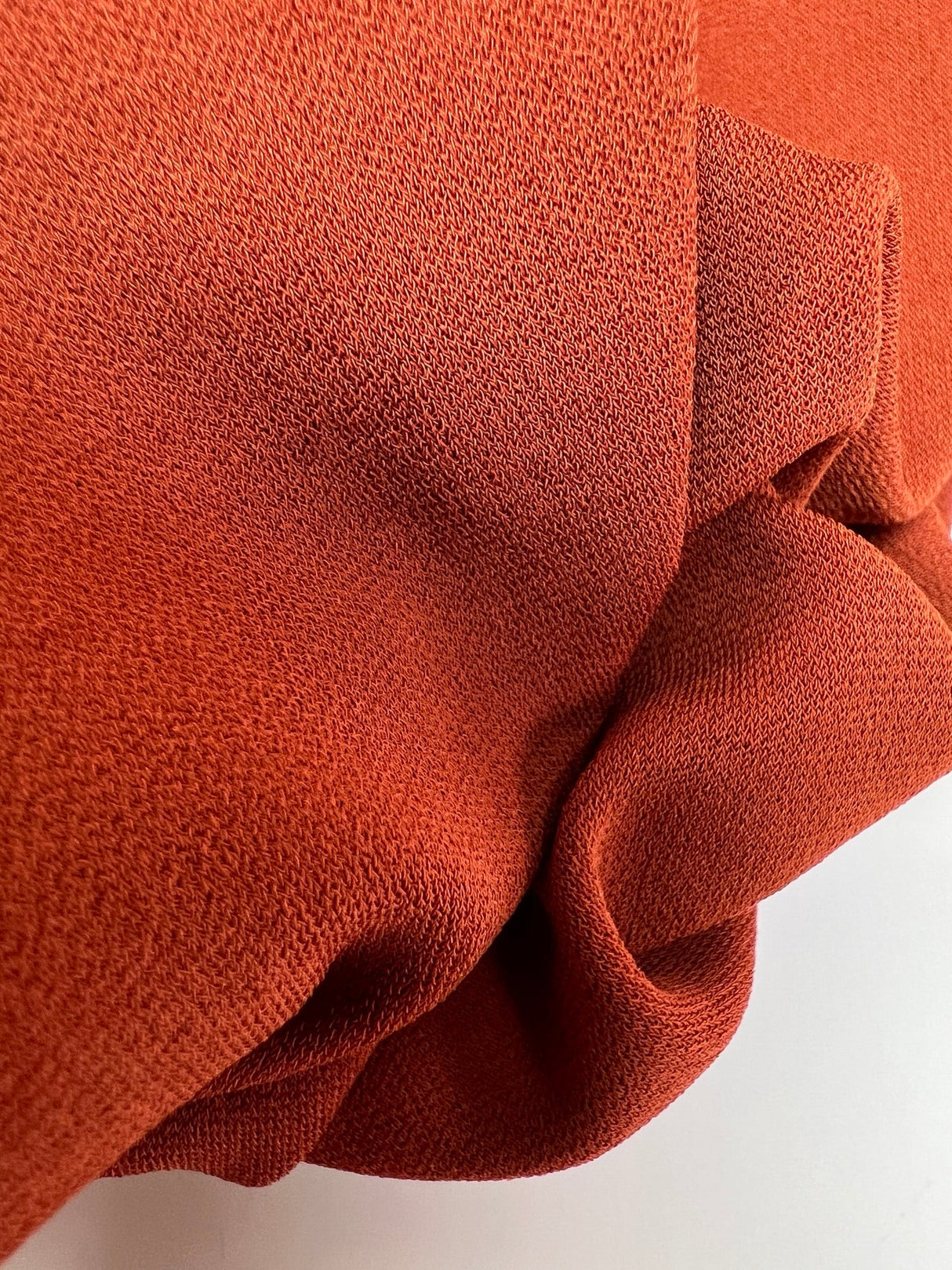 Viscose Knit Brown Orange