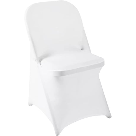 Spandex Stretchable Folding Chair Covers for Party Wedding Linens Decorations Dining Ceremony Reception Supplies