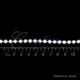5Mm Pearls String-10 Yds (Iridescent)
