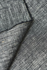 Pure Linen 2-Tone Melange Black/Off-White