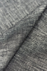 Pure Linen 2-Tone Melange Black/Off-White