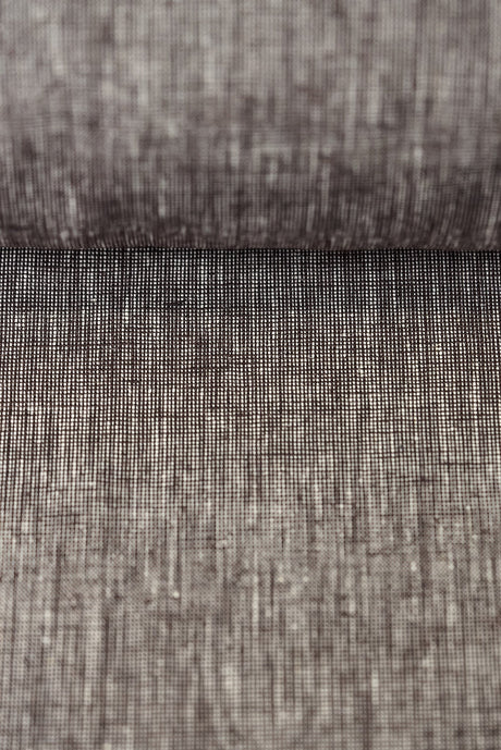 Pure Linen 2-Tone Melange Brown Off-White
