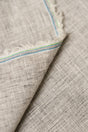 Pure Linen Melange Charcoal Off-White