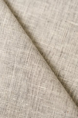 1 Yard Charcoal or Off White 2 Tone Melange Softened Pure Linen Fabric, Midweight 58 Inches Wide