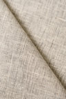 1 Yard Charcoal or Off White 2 Tone Melange Softened Pure Linen Fabric, Midweight 58 Inches Wide