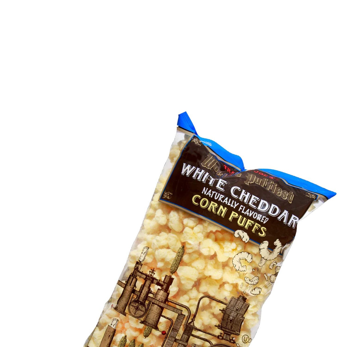 Trader Joe’s World’s Puffiest White Cheddar Corn Puffs 7 oz