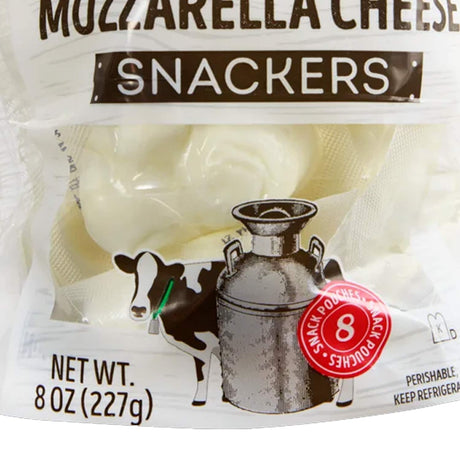 Fresh Mozzarella Cheese Snackers 8 Oz