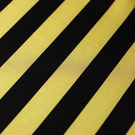 Lucky Stripes Polyester Spandex Fabric - Multi-Color 1" Wide Stripes, 58/60" Width (1 Yard)