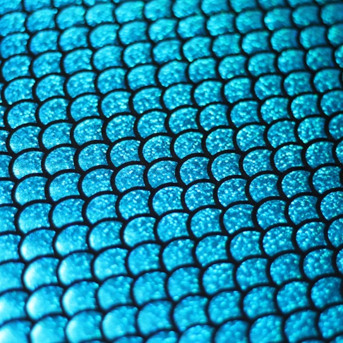 Mermaid Scale Nylon Spandex Fabric - Red, Silver, Turquoise, Gold, Green, Royal Blue Mermaid Scale Hologram, 60" Width (1 Yard)