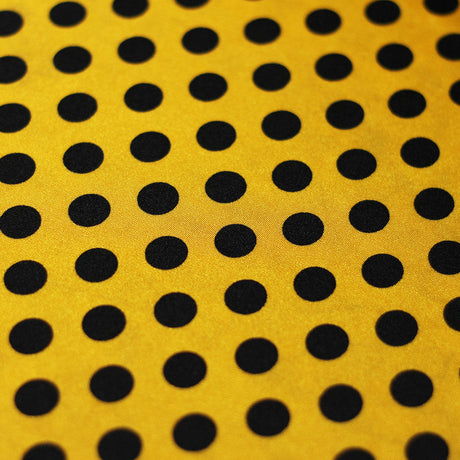 E-Z Dots Nylon Spandex Fabric - Large Polka Dots Print, 58/60" Width (1 Yard)
