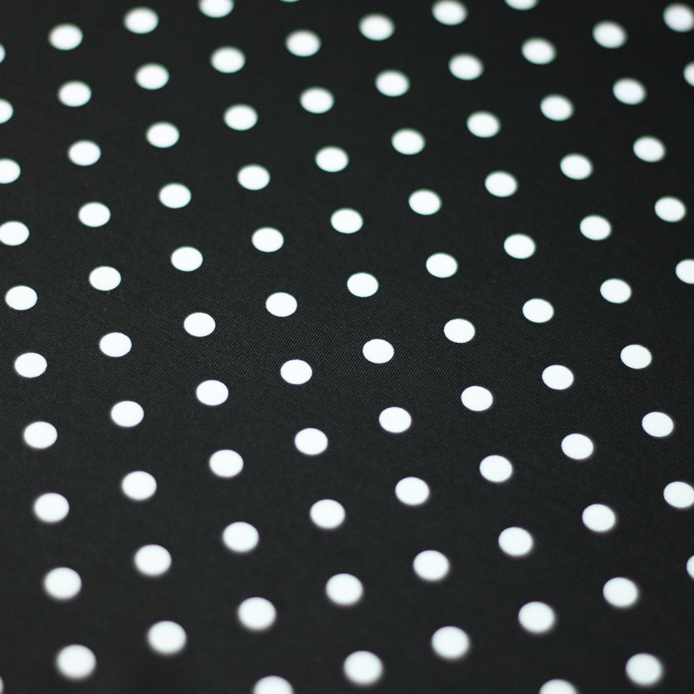 Dippin Dotz Poly Spandex Fabric - Small Polka Dots, Multiple Colors, 58/60" Width (1 Yard)
