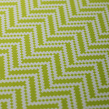 Zig Zag Racer Polyester Spandex Fabric - Multiple Colors, Chevron Zig Zag, 58/60" Width (1 Yard)