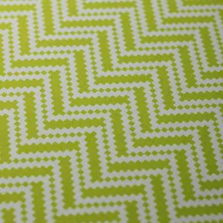 Zig Zag Racer Polyester Spandex Fabric - Multiple Colors, Chevron Zig Zag, 58/60" Width (1 Yard)