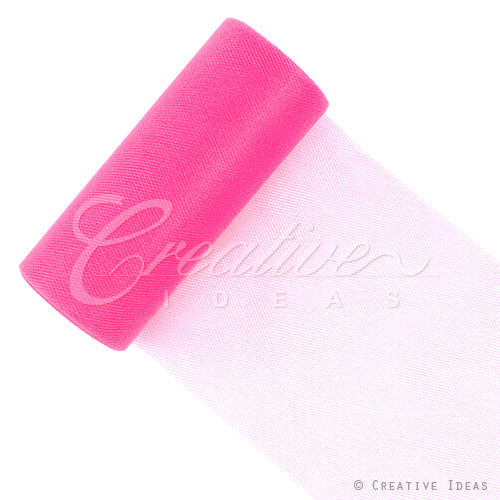6" Tulle Spool - 25 Yards (Azalea)