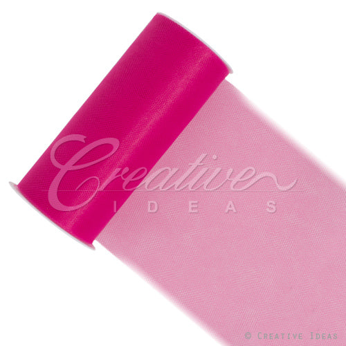 6" Tulle Spool - 25 Yards (Fuchsia)