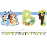 Bluey Happy Birthday Banner