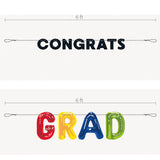 Graduation Paper Letter Banner 2 Pack