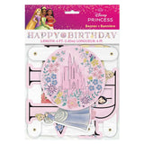 Disney Princess Happy Birthday Banner
