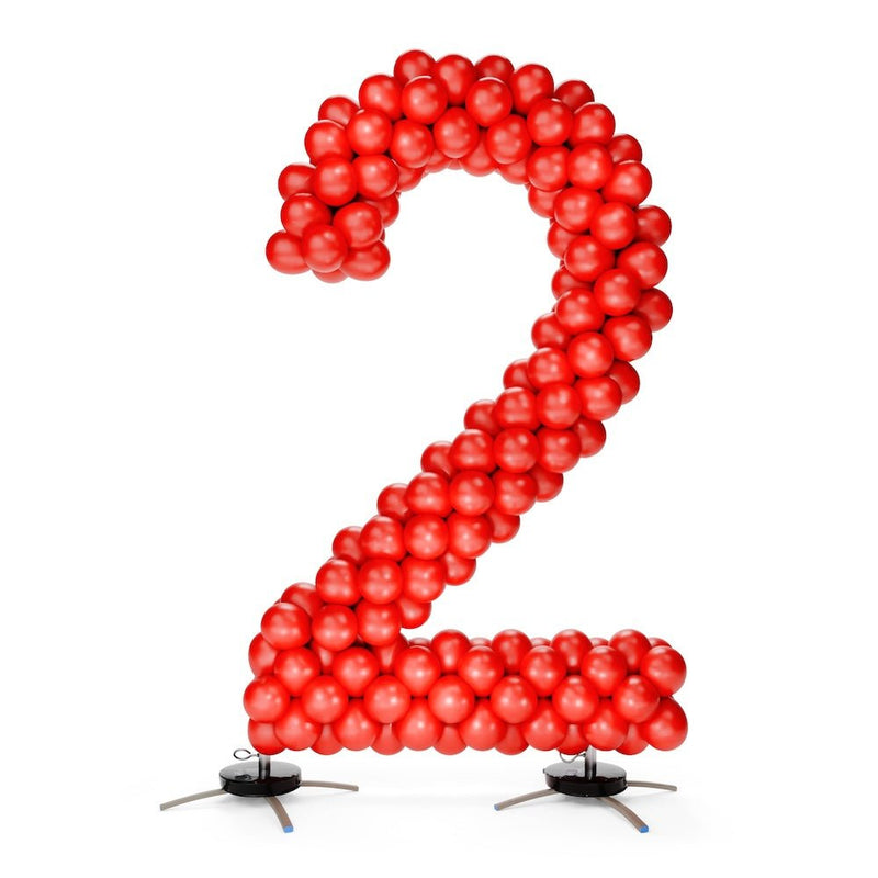 Balloon Number Frame Kit 2