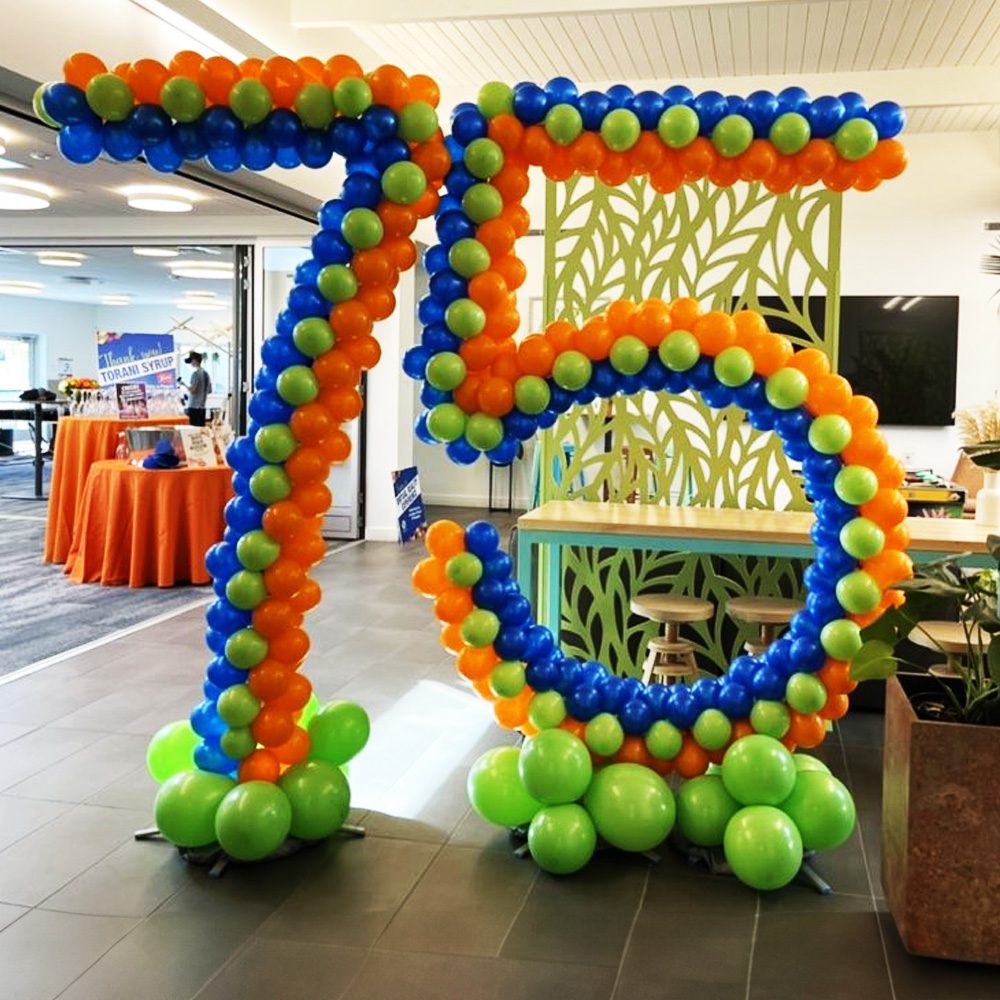 Balloon Number 6 Frame Kit