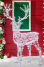 6' Giant Silver Reindeer