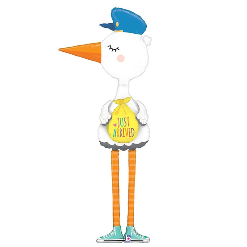 Jumbo Special Delivery Stork Foil Balloon