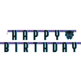 Black Panther Birthday Banner