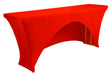 Open Back Spandex Table Cover