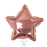 Foil Balloon Self-Inflating Star Rose Gold