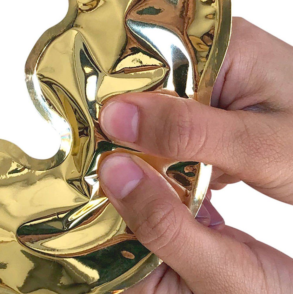 Foil Balloon Self-Inflating Star Silver