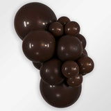 Latex Balloons 6 Inch Sempertex Link-O-Loon Deluxe Chocolate