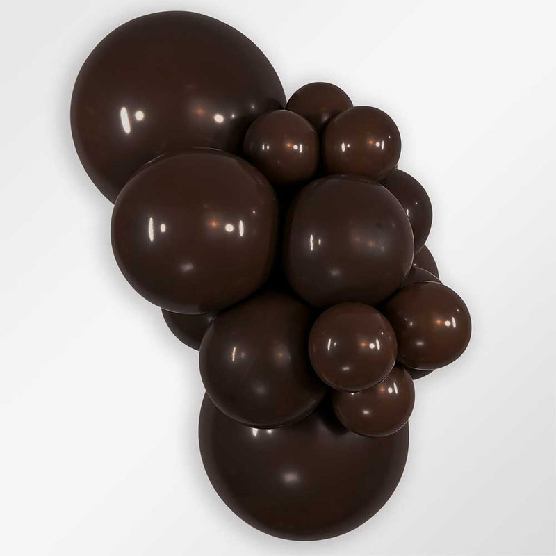Latex Balloons 11 Inch Sempertex Deluxe Chocolate