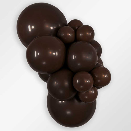 Latex Balloons 5 Inch Sempertex Deluxe Chocolate