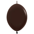 Latex Balloons 6 Inch Sempertex Link-O-Loon Deluxe Chocolate
