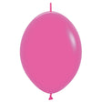 Latex Balloons 6 Inch Sempertex Link-O-Loon Deluxe Fuchsia