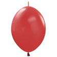 Latex Balloons 6 Inch Sempertex Link-O-Loon Deluxe Imperial Red