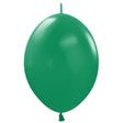 Latex Balloons 6 Inch Sempertex Link-O-Loon Forest Green