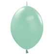 Latex Balloons 6 Inch Sempertex Link-O-Loon Pastel Dusk Green Tea